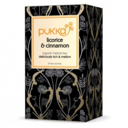 Pukka Licorice And Cinnamon Tea 20 Sachets 4163